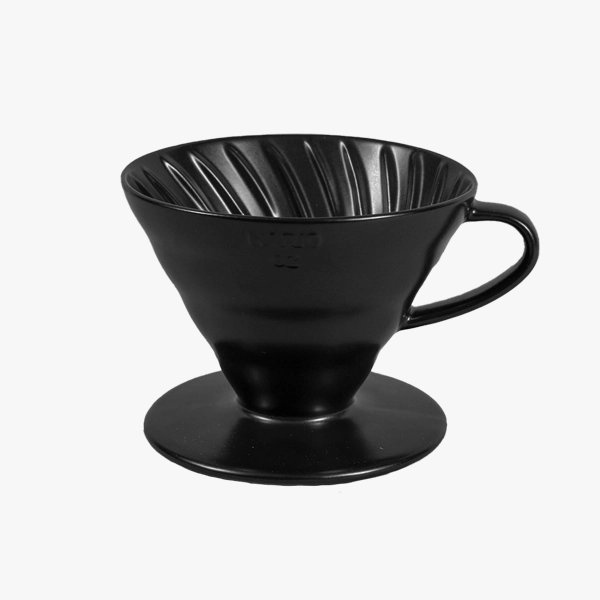 Ceramic V60 Filter Dripper-black Ceramic V60 Filter Dripper-black