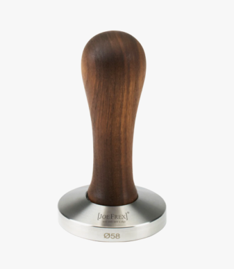 JoeFrex Elegance Walnut Tamper Convex 53mm