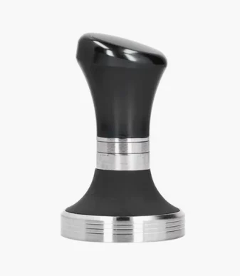 58 mm Stainless Steel Tamper Black