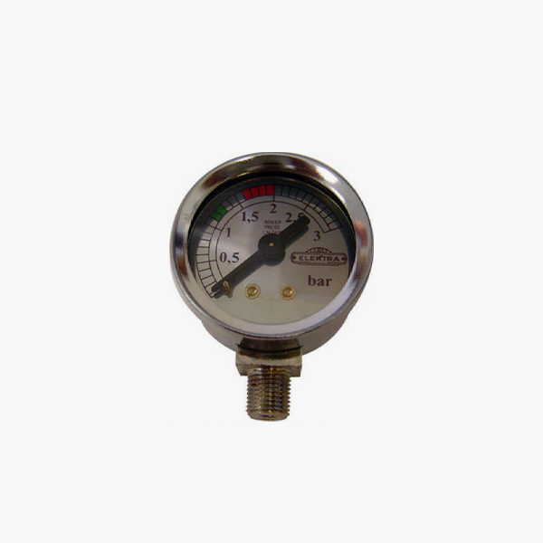Elektra Chrome Pressure Gauge 00143035 Elektra Chrome Pressure Gauge 00143035