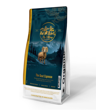 Organic Goat Espresso (Espresso 4) Coffee Beans - 1LB