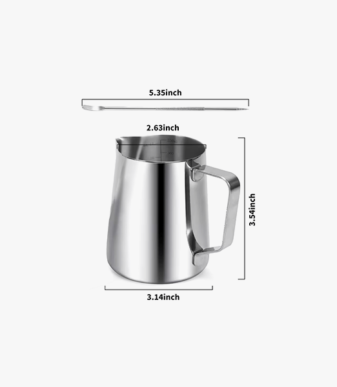 Milk Frothing Pitchers-12oz/350ml Stainless Steel