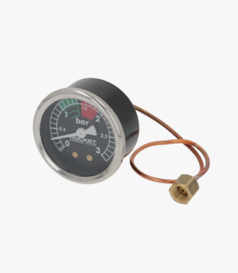 Rocket PRESSURE GAUGE BLACK 0-3 EVO V2 ED R
