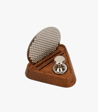 58mm Magnetic Puck Screen + Wooden Stand